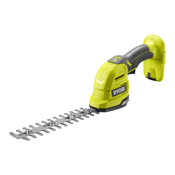 Ryobi R18HTR130 Manual