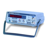 GW Instek GFC-8131H Manual