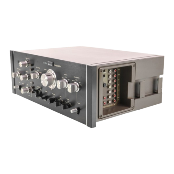 Sansui CA-2000 Operating Instructions Manual