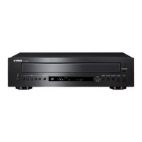 Yamaha CD-C603 Owner's Manual