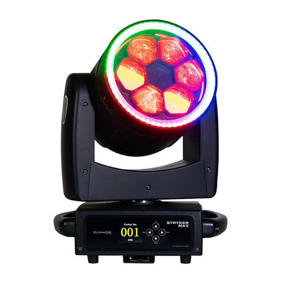 Eliminator Lighting STRYKER MAX User Manual