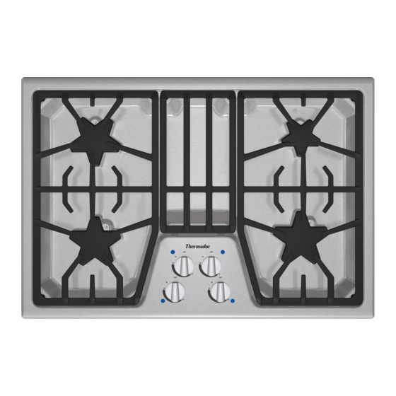 Thermador STEEL GAS STAR SGS304 Manuals