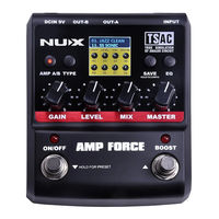 Nux Amp Force Owner's Manual