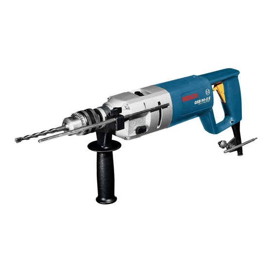 Bosch GSB 90-2 E Professional Original Instructions Manual