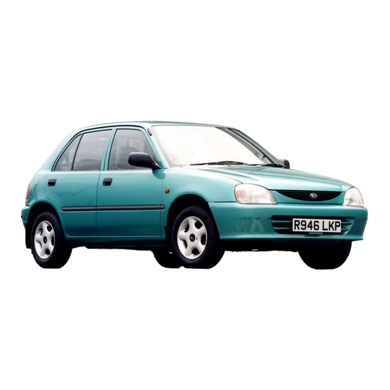Daihatsu G200 Service Manual