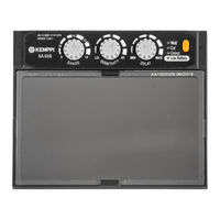 Kemppi SA 60 Quick Start Manual