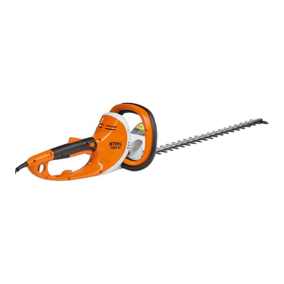 Stihl HSE 61 Instruction Manual