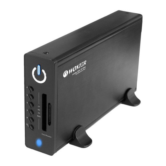 WOXTER i-Cube X-DIV 35 XP Slim Manual
