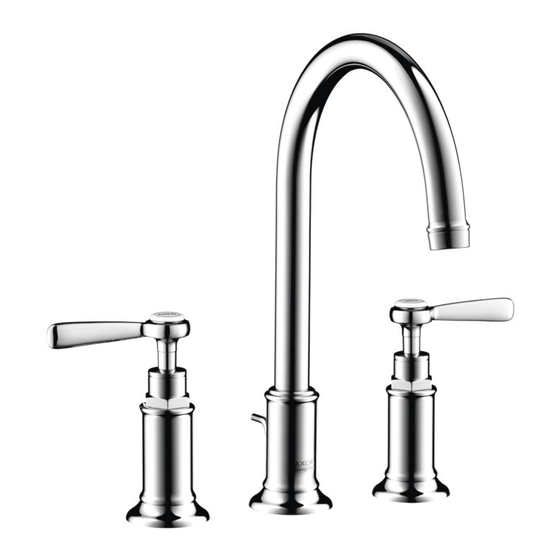 Hans Grohe AXOR Montreux 16514000 Manuals