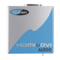 Gefen HDMI-2-DVIAUD User Manual