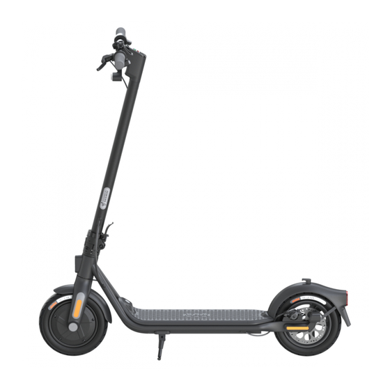 Segway Ninebot KickScooter F25I Product Manual
