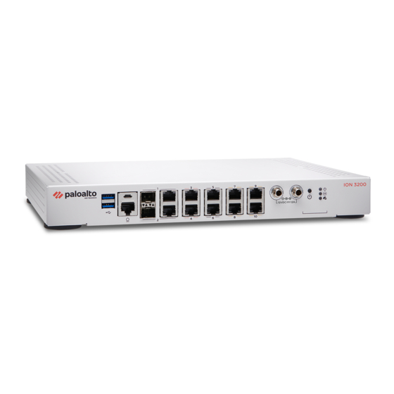 PaloAlto Networks ION 3200 Hardware Reference Manual