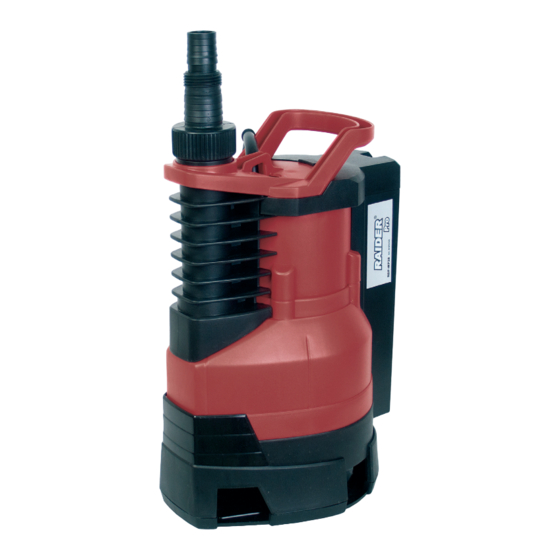 Raider RDP-WP28 User Manual