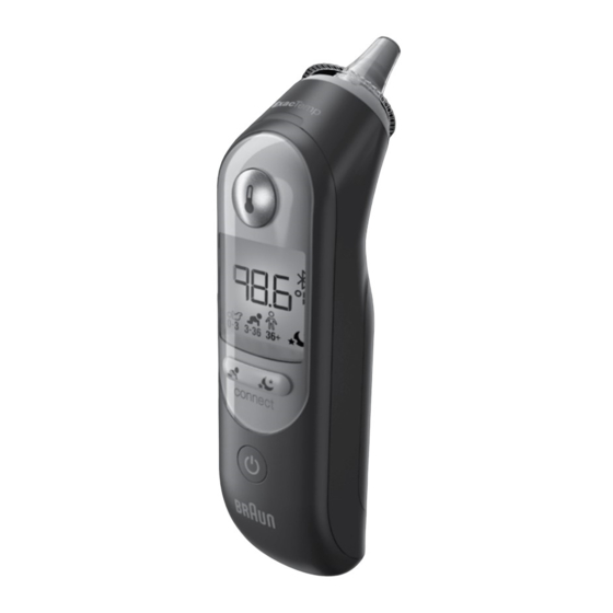 Braun ThermoScan 7+ connect User Manual