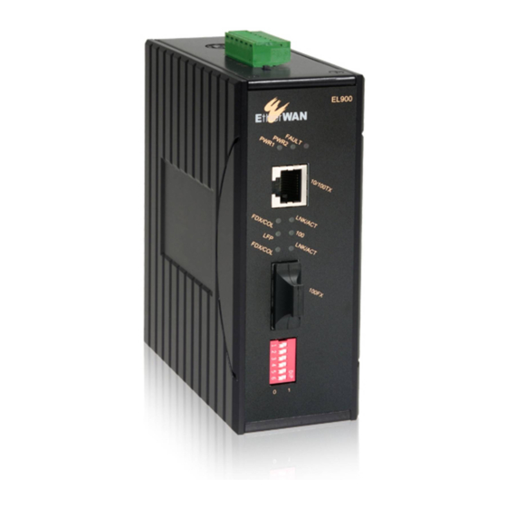 EtherWAN EL900 Quick Start Manual