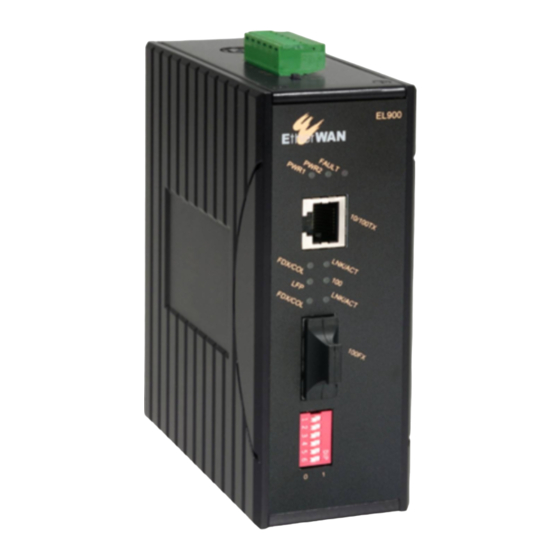 EtherWAN EL900 Quick Start Manual
