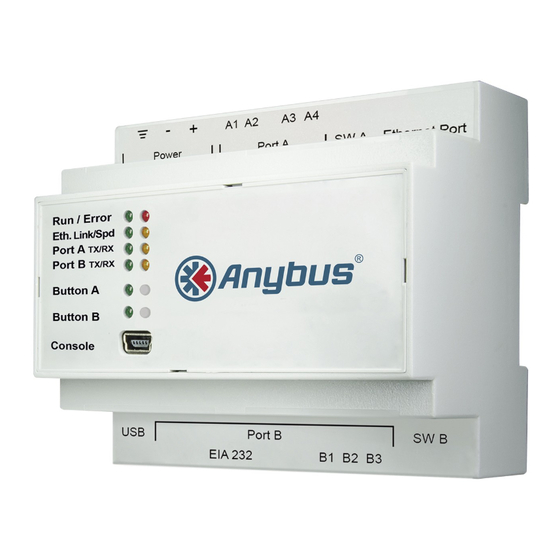 Anybus Modbus to BACnet Gateway User Manual