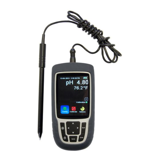 Spectrum FieldScout pH 600 Meter Quick Start Manual