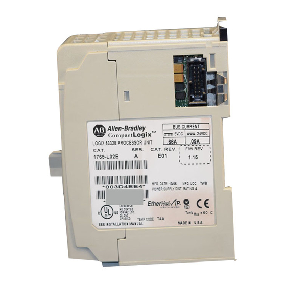 Allen-Bradley PanelView Plus Quick Start Manual
