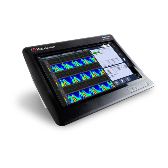 HeartSciences MyoVista Wavelet ECG User Manual