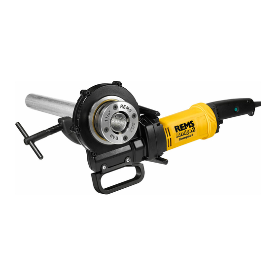 REMS Mini-Amigo Operating Instructions Manual