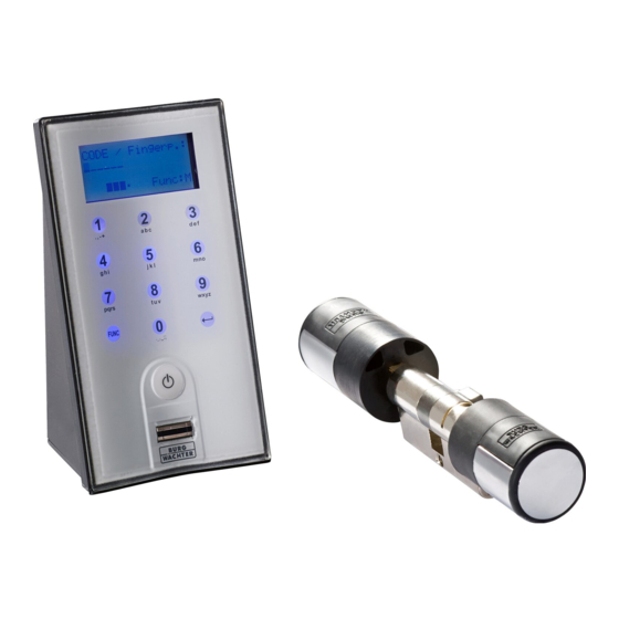 Burg Wächter TSE PRIME SET 5021 PINCODE Assembly And User's Manual