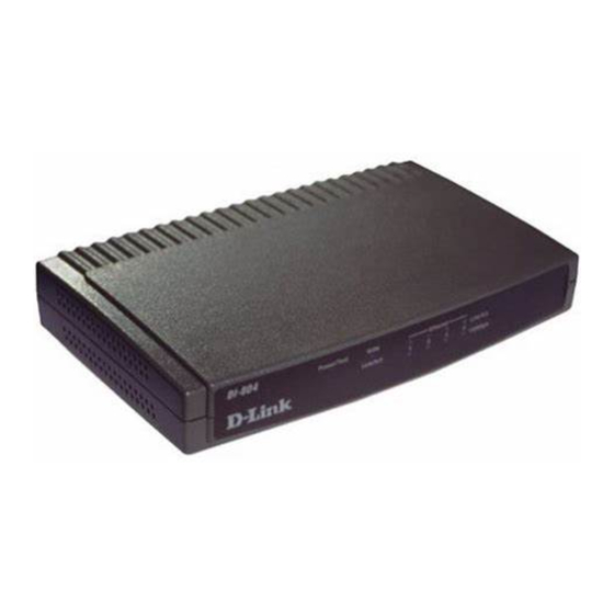 D-Link DI-804 User Manual