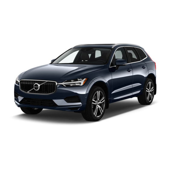 Volvo XC60 2017 Quick Manual
