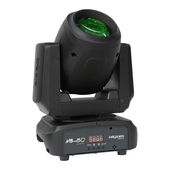 Algam Lighting MB80 User Manual