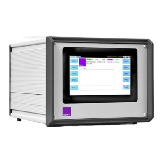 Topex 7200 User Manual