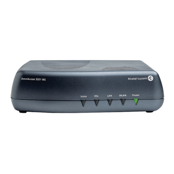Alcatel-Lucent OmniAccess 5321 BG Specifications