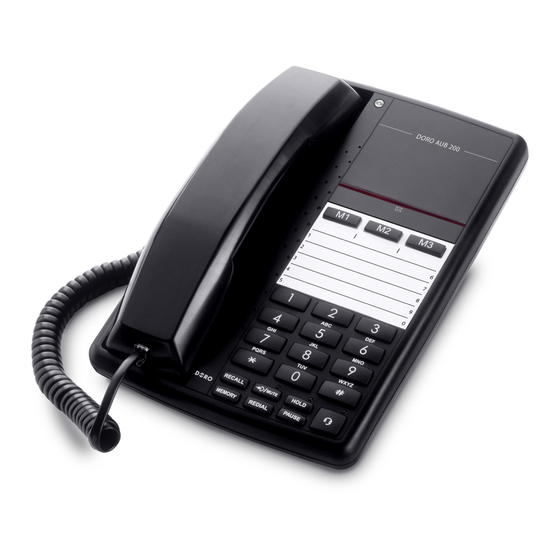 Doro AUB 200 Manual