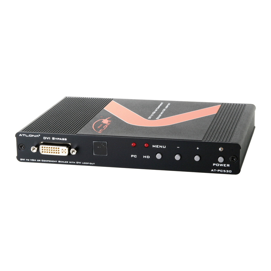 Atlona AT-PC530 User Manual