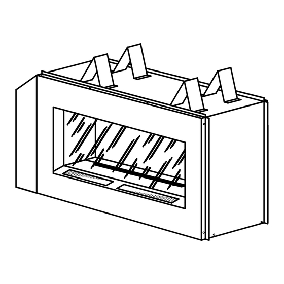Spark modern fires 91N Installation And Operating Instructions Manual