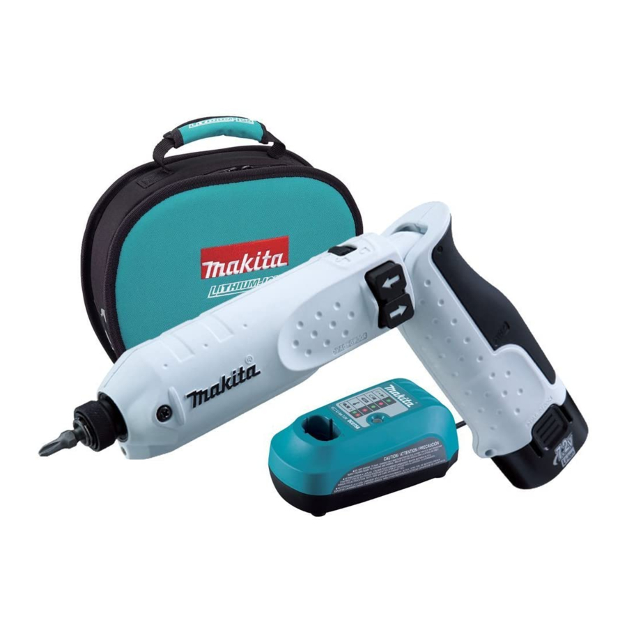 Makita TD020D Instruction Manual