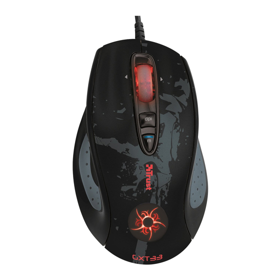 Trust GXT 33 User Manual