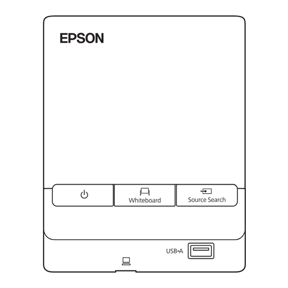 Epson Brightlink 695Wi+ Installation Manual