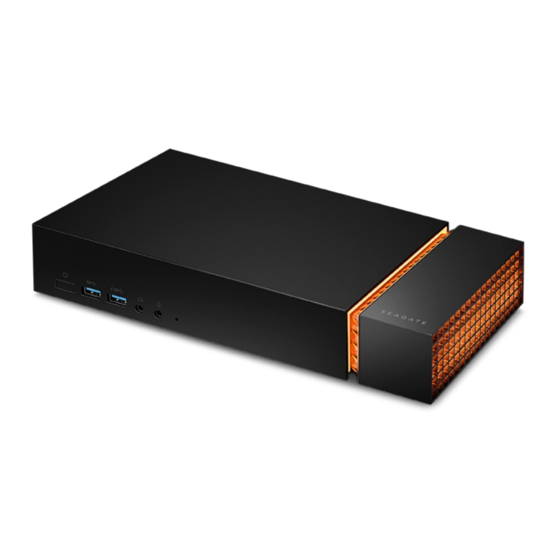 Seagate FireCuda Gaming Dock User Manual