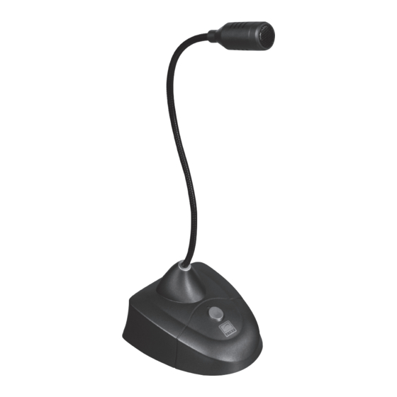 SpeedLink Pure Voice USB Microphone II Quick Start Manual