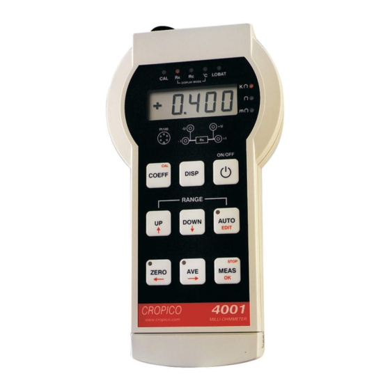 Cropico DO4000 Series Manuals