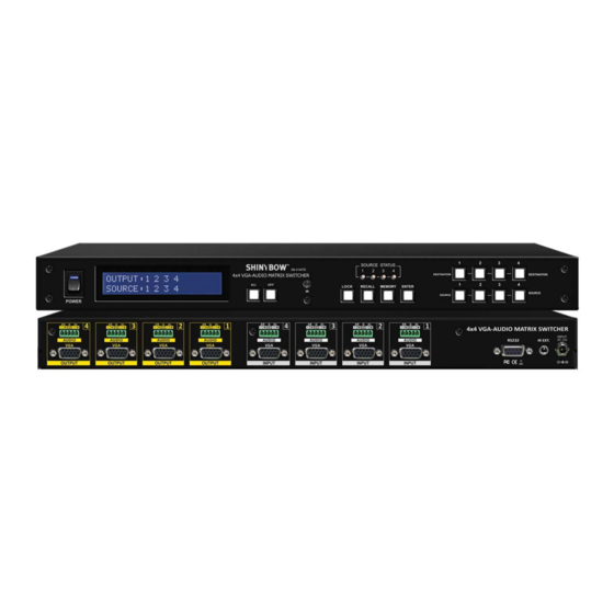 Shinybow USA SB-4144TB Instruction Manual
