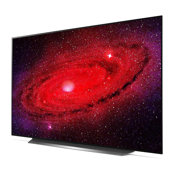 LG OLED77CXPVA Manual