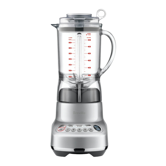 Breville The Fresh & Furious BBL620SIL1AUS1 Manuals