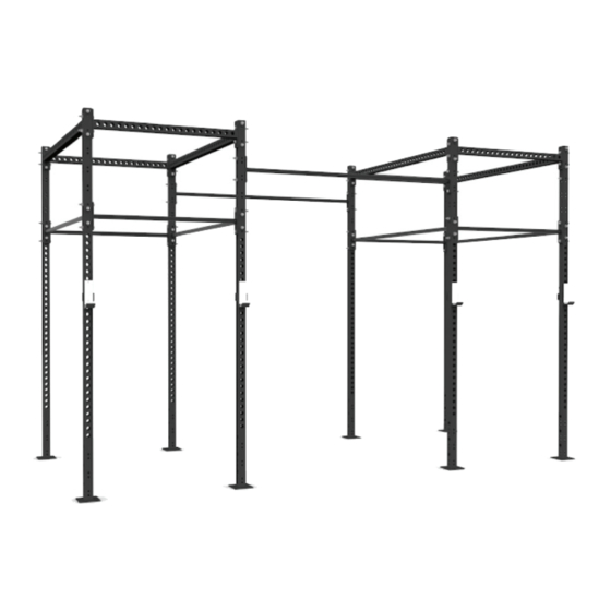 X Training Equipment COMPETITION FREESTANDING RIG Assembly Manual