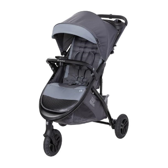 BABYTREND Tango 3 All-Terrain Travel System Instruction Manual