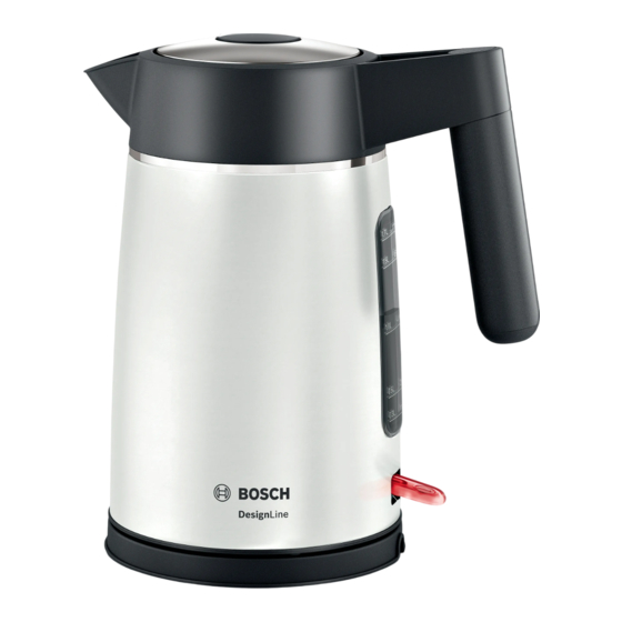 Bosch TWK5P471GB Instruction Manual