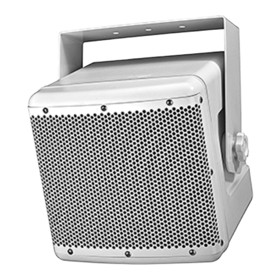 Monacor PAB-82WP Quick Start Manual