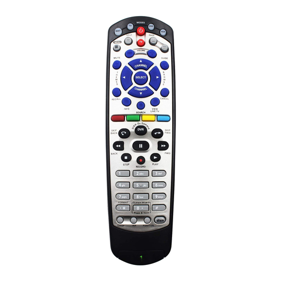 Dish Network Remote Control 20.1 and 21.1 Manual