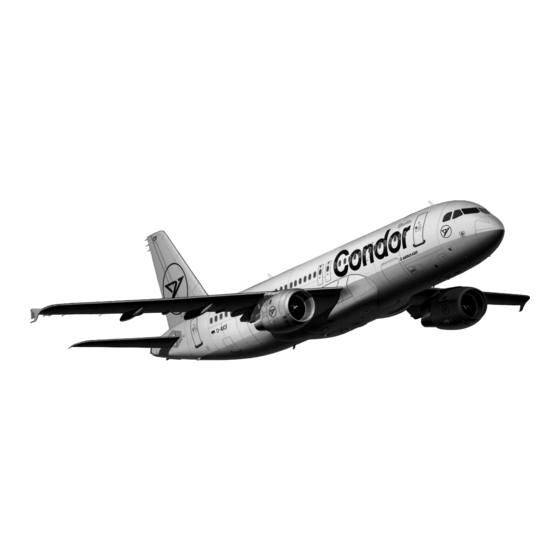 REVELL Condor A 320 Assembly Instructions Manual