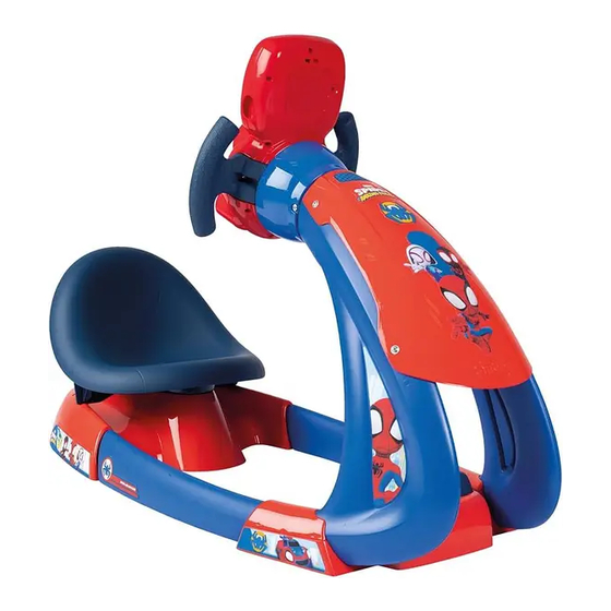 Smoby Spidey V8 Quick Start Manual